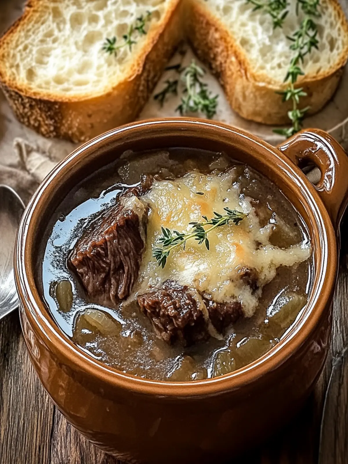 Heartwarming French Onion Beef Short Rib Soup for Cozy Nights 2 French Onion Beef Short Rib Soup