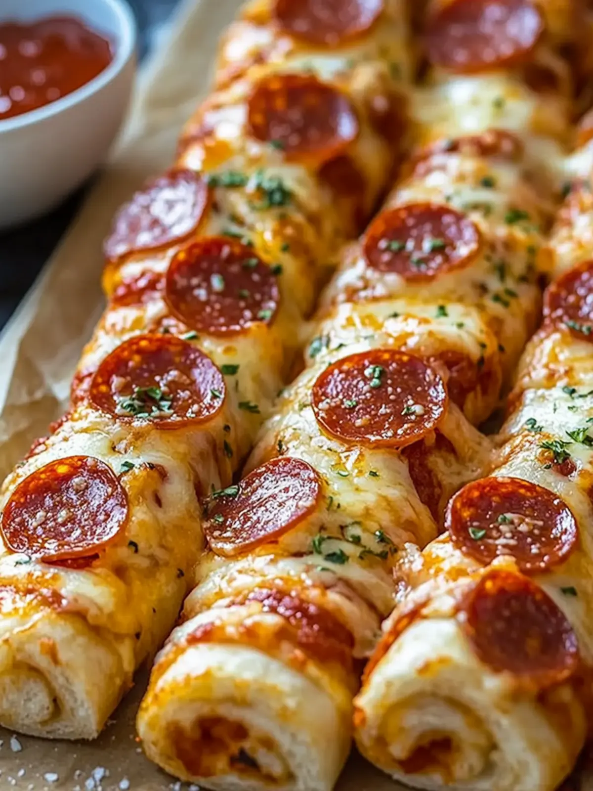 Pepperoni Pizza Roll Breadsticks for Ultimate Snack Bliss 5 Pepperoni Pizza Roll Breadsticks
