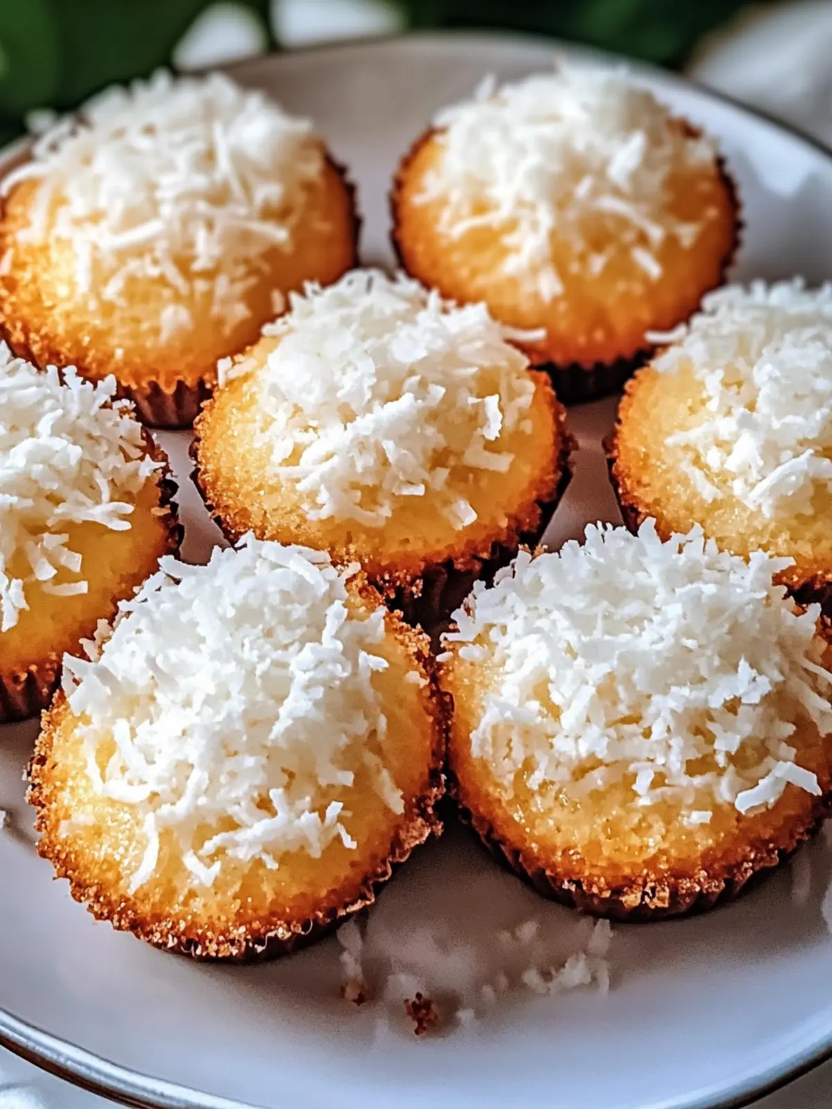 Heavenly Portuguese Coconut Cakes for Your Tropical Escape 2 Portuguese Coconut Cakes