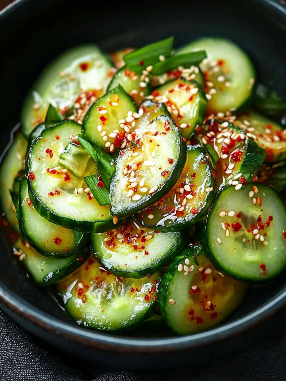 Delicious Korean Gochujang Cucumber Salad for Quick Healthy Meals 2 Korean Gochujang Cucumber Salad