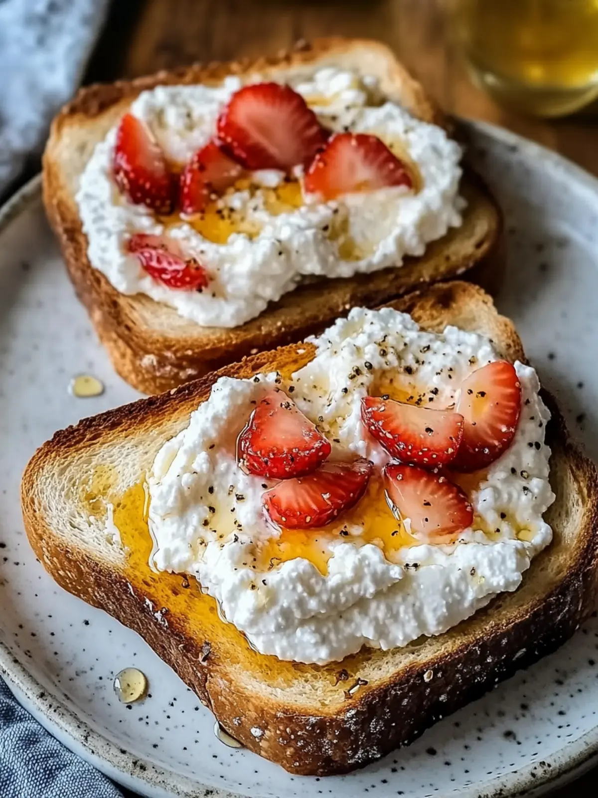 Whipped Ricotta Honey Toast: A Creamy Delight for Breakfast Bliss 2 Whipped Ricotta Honey Toast