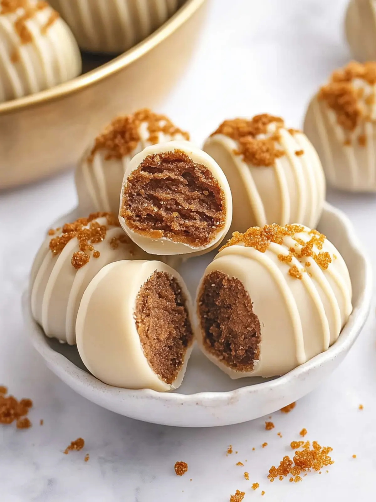 Delicious No-Bake Biscoff Cookie Truffles in 4 Easy Steps 5 No-Bake Biscoff Cookie Truffles