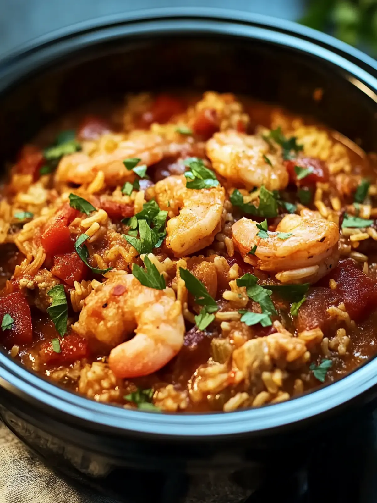 Crockpot Jambalaya: A Hearty Comfort Meal for Busy Nights 5 Crockpot Jambalaya
