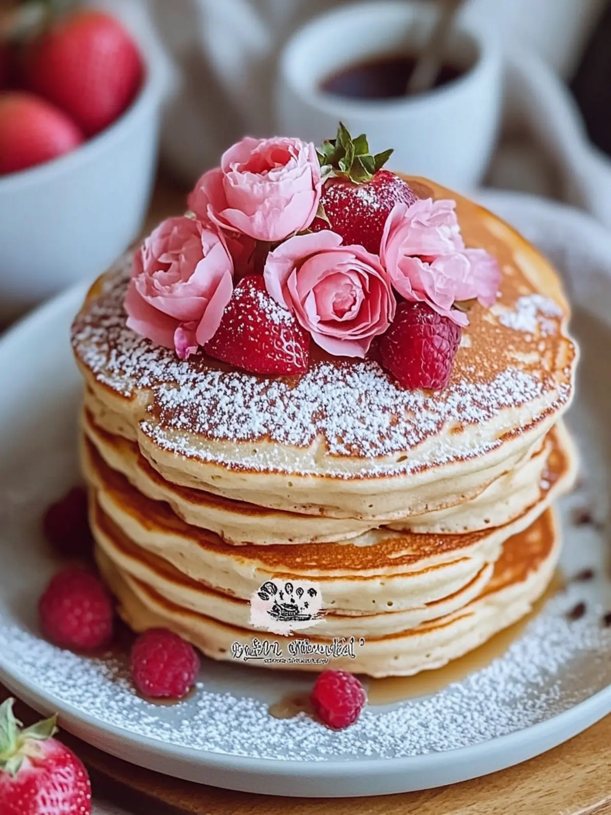 Rose Water Pancakes: Fluffy Floral Delights for Brunch Bliss 5 Rose Water Pancakes