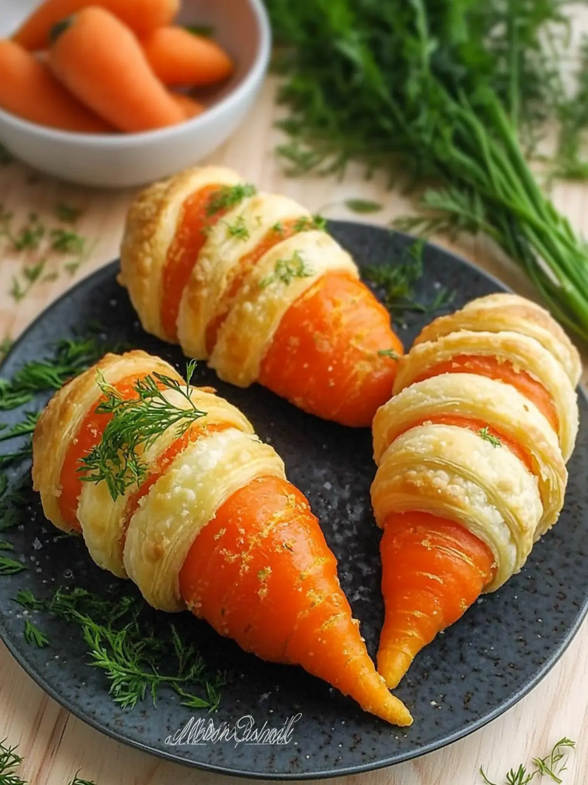 Crescent Roll Carrots