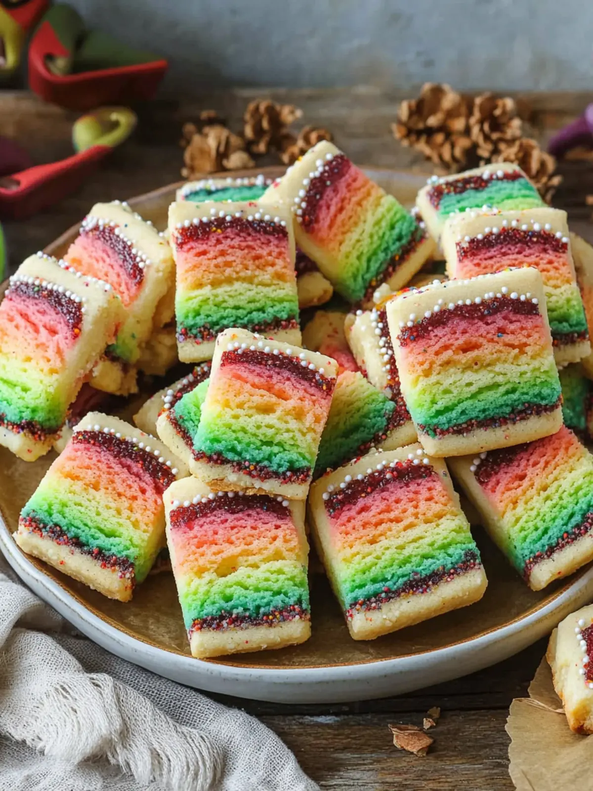 Italian Rainbow Cookies – Your Festive Treat for Any Celebration 5 Italian Rainbow Cookies