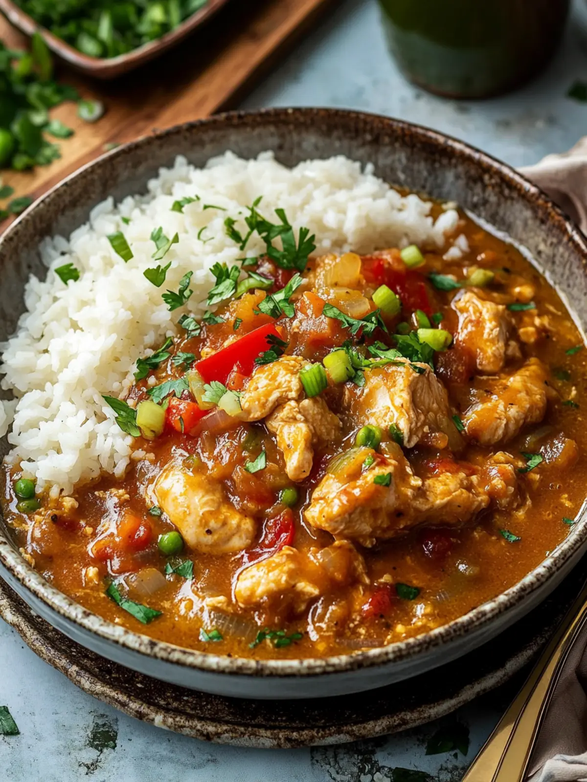 Irresistible Chicken Étouffée: A Cajun Comfort Classic 5 Chicken Étouffée