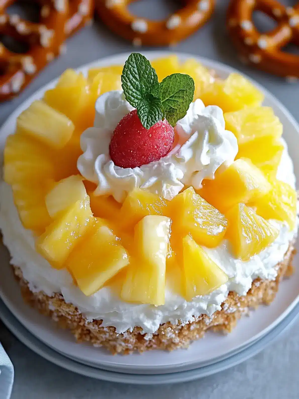 Easter Pineapple Pretzel Salad: Sweet, Salty, and Simple Delight 5 Easter Pineapple Pretzel Salad