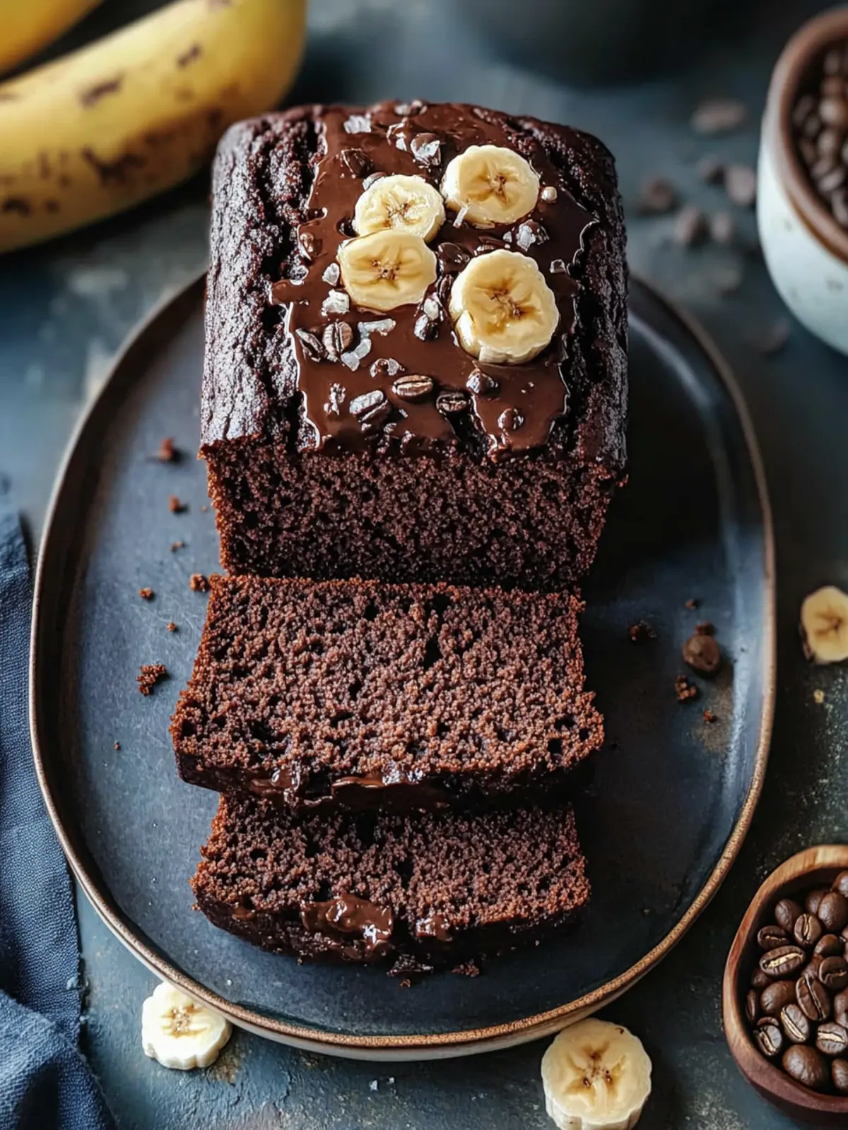 Moist Chocolate Espresso Banana Bread You'll Crave Daily 3 Chocolate Espresso Banana Bread