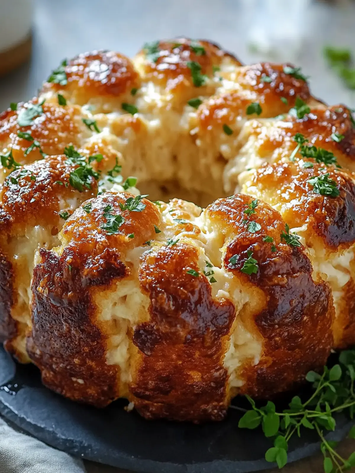 Irresistible Chicken Alfredo Monkey Bread for the Ultimate Comfort 5 Chicken Alfredo Monkey Bread