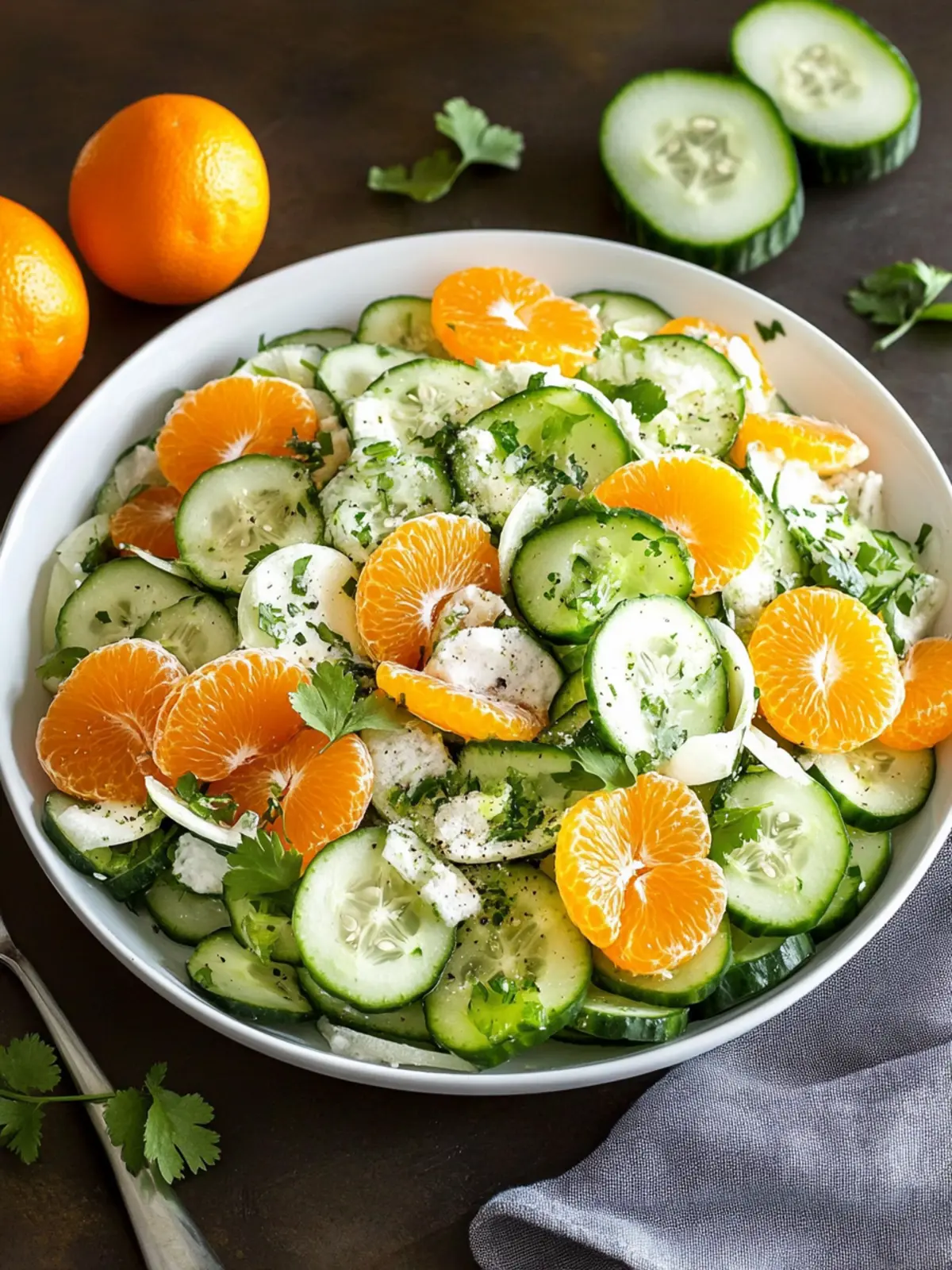 Refresh Your Table with Irish Flag Clementine Cucumber Salad 5 Irish Flag Clementine Cucumber Salad