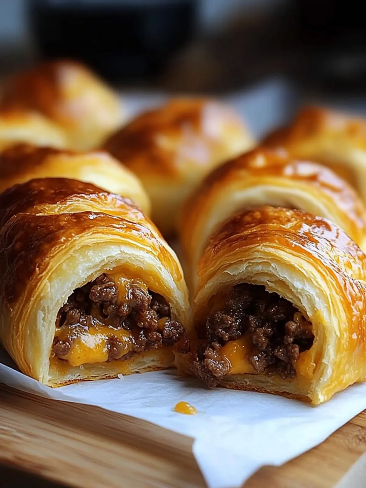 30-Minute Cheesy Beef Crescent Rolls for Busy Nights 3 Cheesy Beef Crescent Rolls