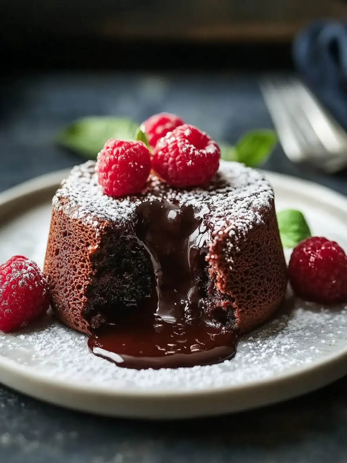 Irresistible Chocolate Lava Cake in Just 25 Minutes 3 Chocolate Lava Cake