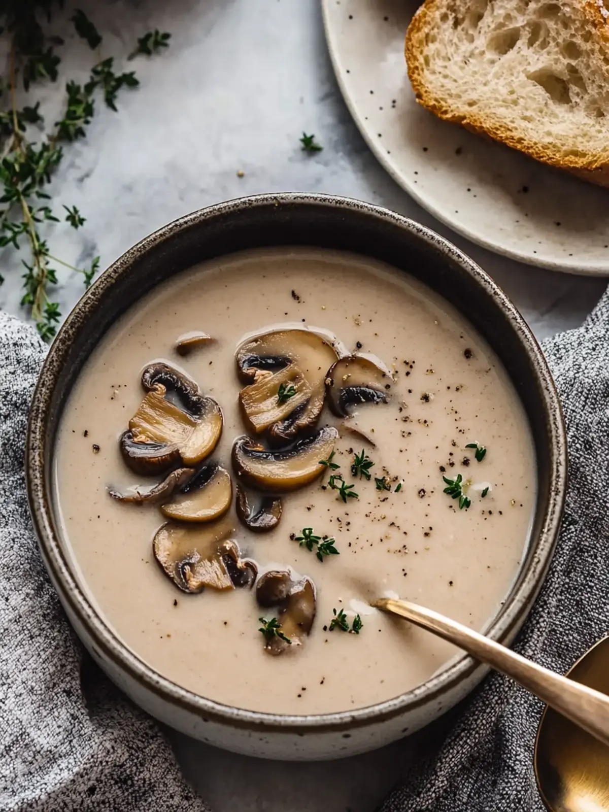Creamy Mushroom Bisque That Will Warm Your Soul 3 Mushroom Bisque