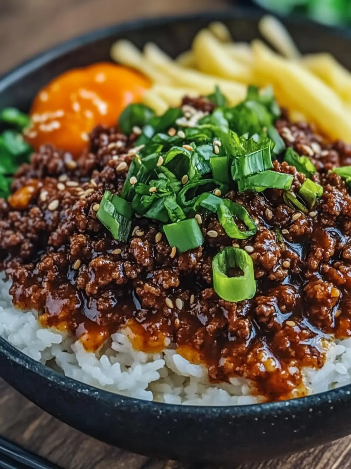 Korean Ground Beef Bowl: Quick, Flavorful Family Dinner Delight 2 Korean Ground Beef Bowl