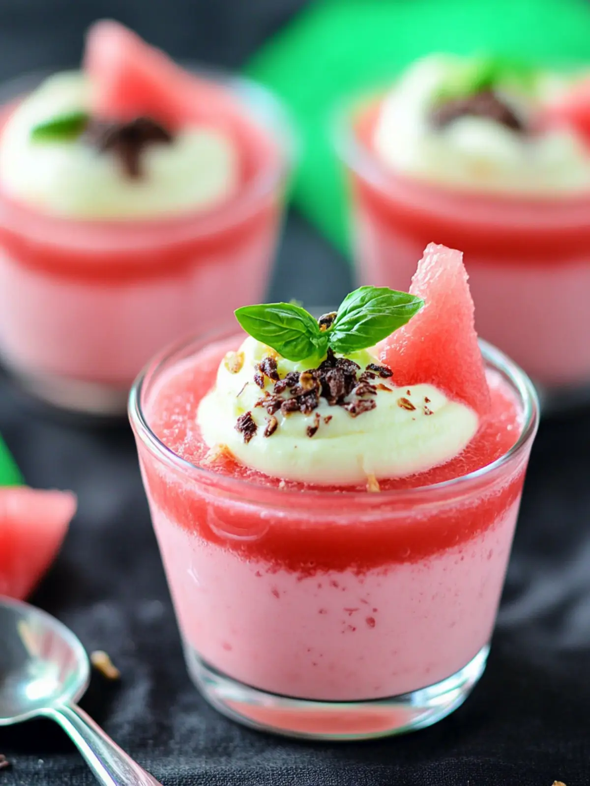 Refreshing Watermelon Pudding Cups – A Delightful Summer Treat 3 Watermelon Pudding Cups