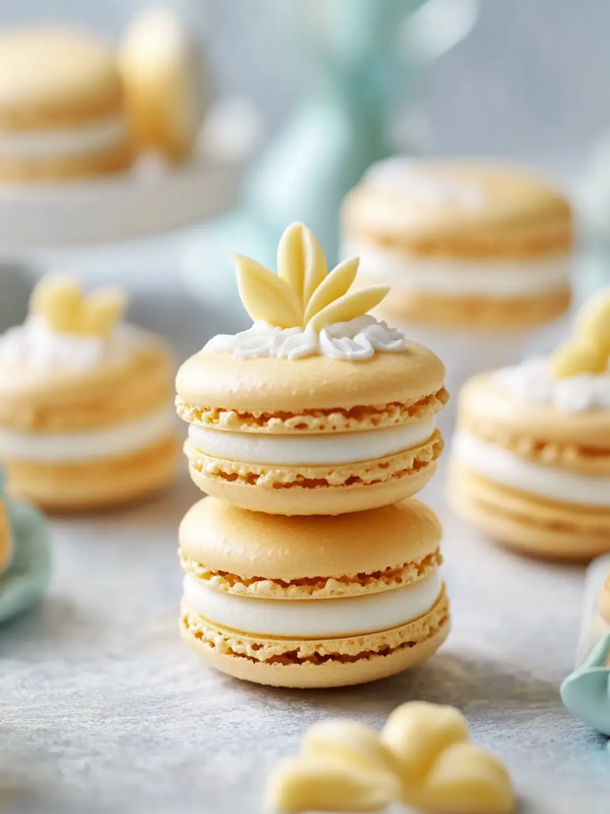 Pina Colada Macarons: Your Tropical Treat Adventure Awaits 3 Pina Colada Macarons
