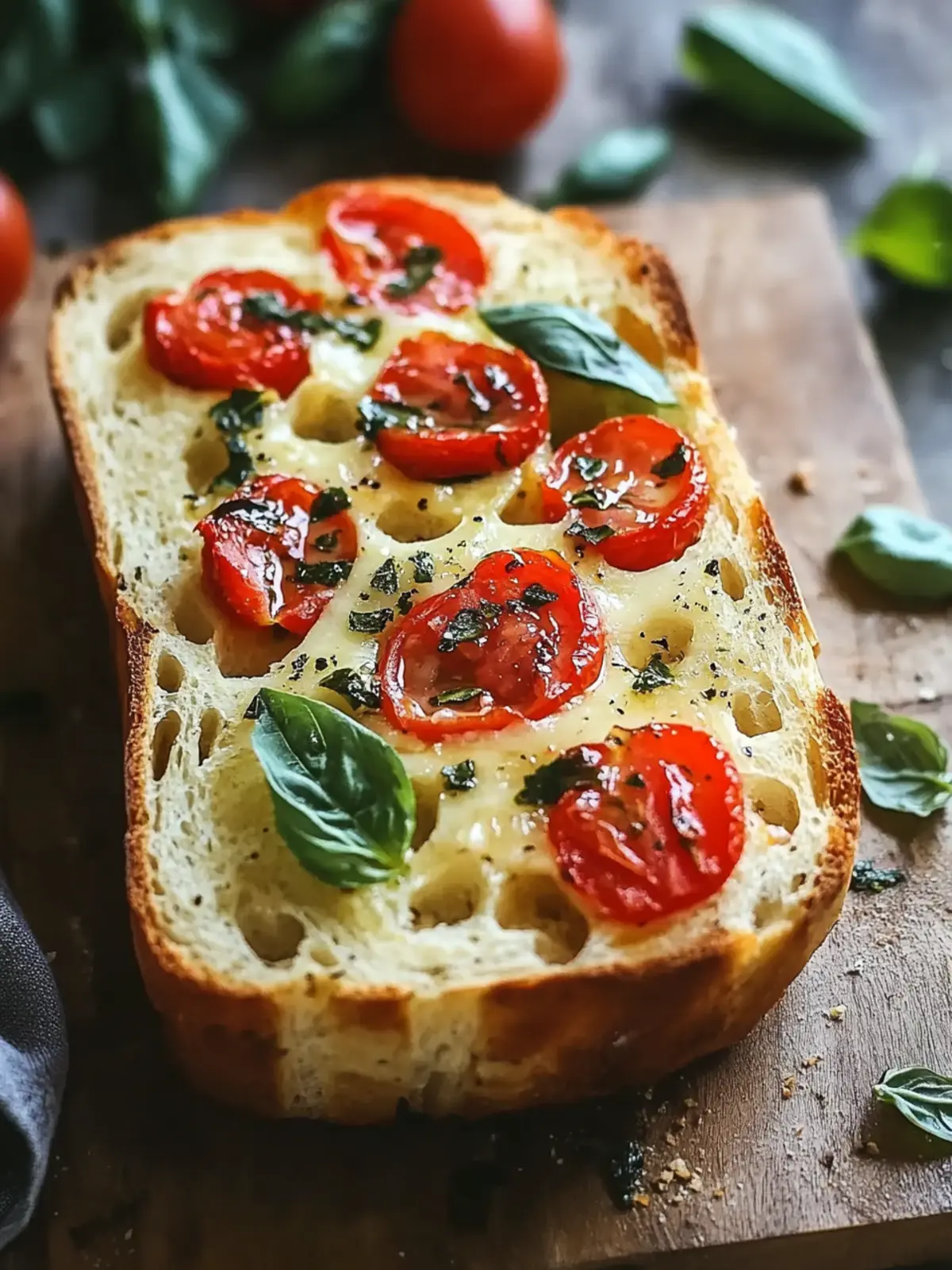 Savory Caprese Bread: A Quick Twist on Italian Comfort Food 2 Caprese Bread