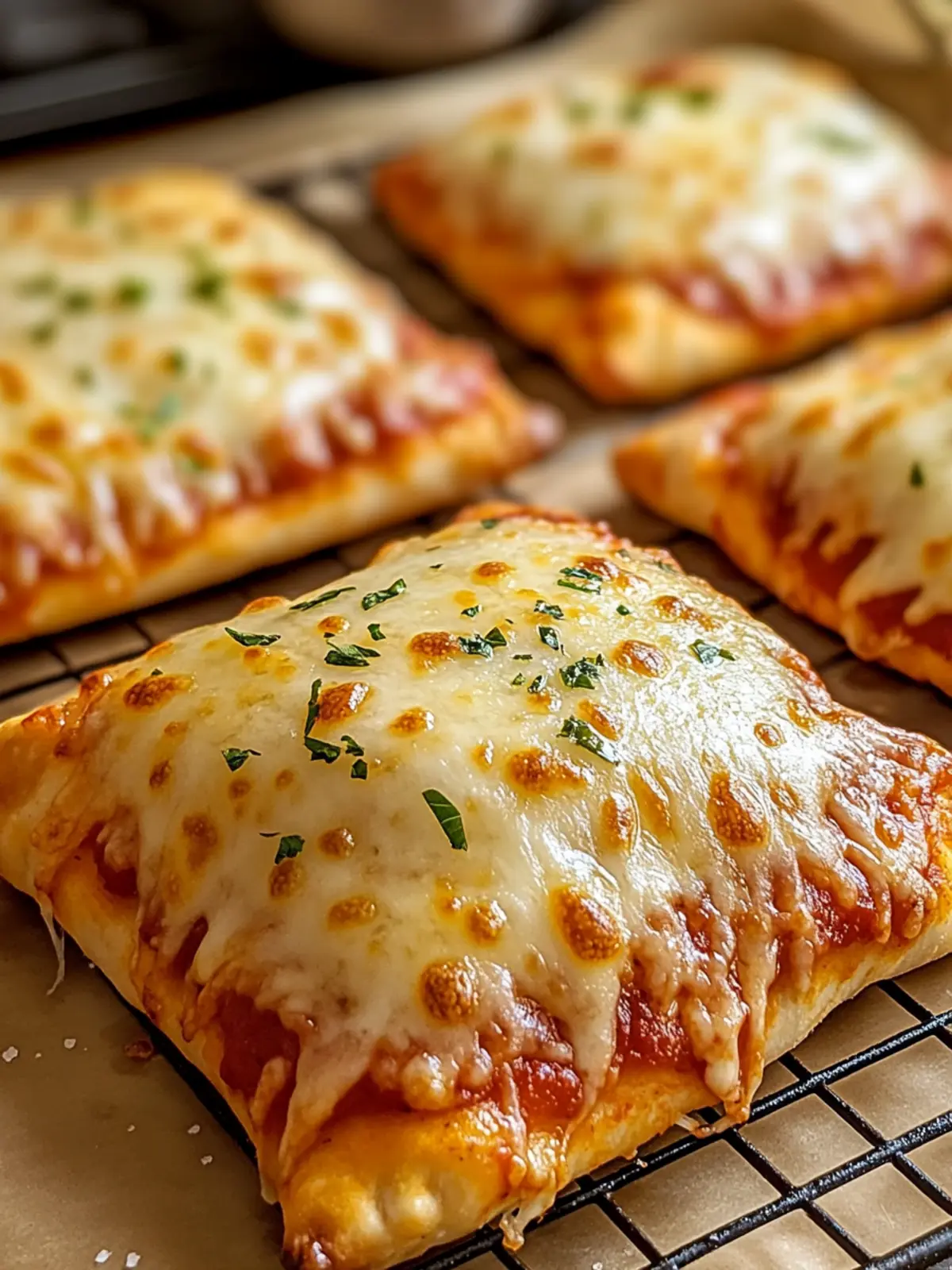 Cheesy Pizza Pockets: Your New Favorite Homemade Snack! 2 Cheesy Pizza Pockets