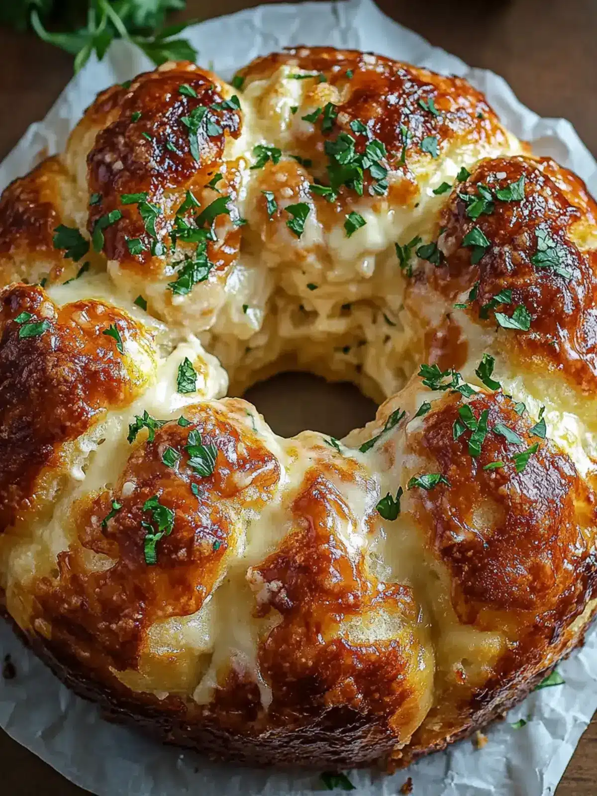 Irresistible Chicken Alfredo Monkey Bread for the Ultimate Comfort 3 Chicken Alfredo Monkey Bread