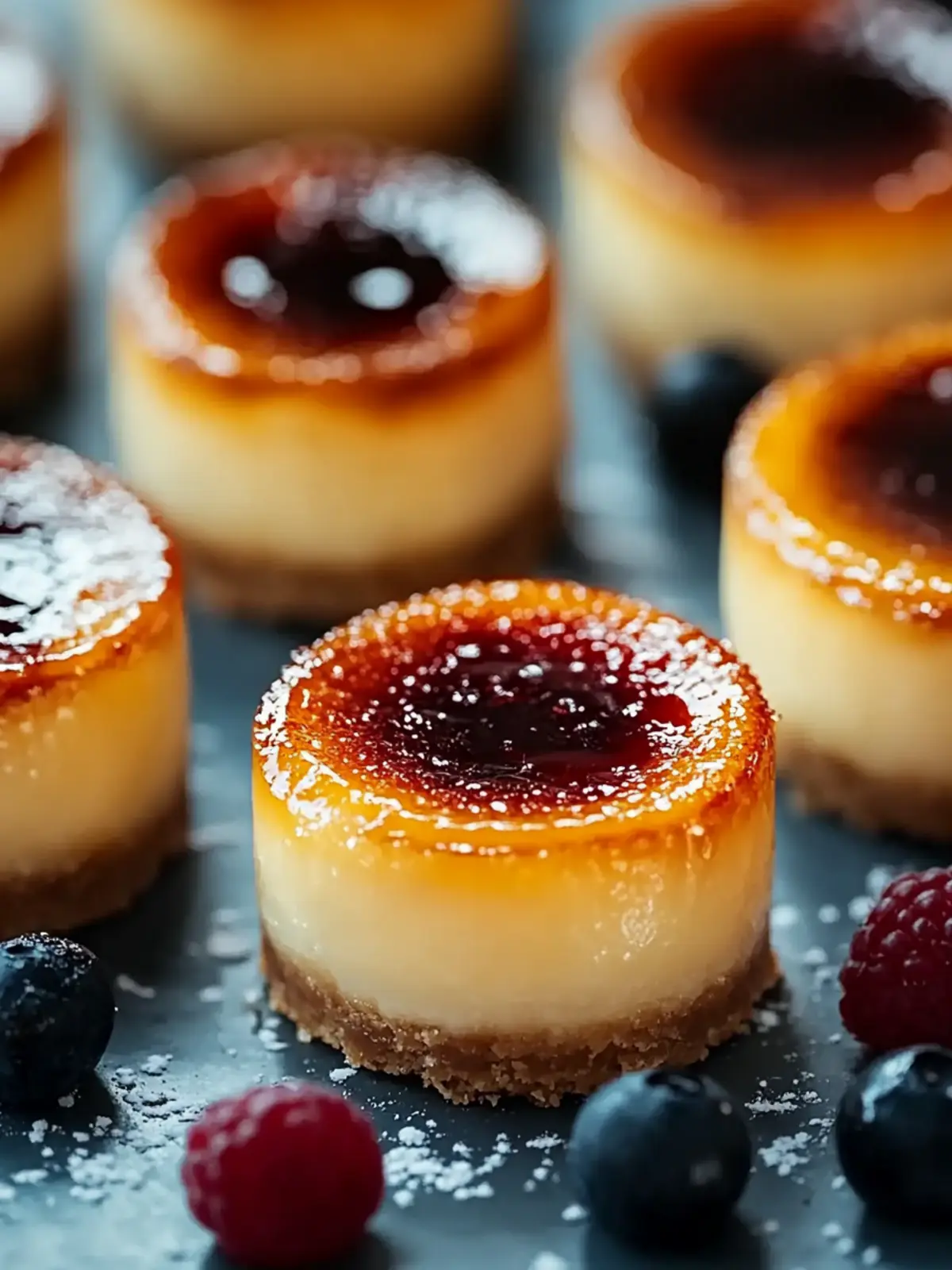 Mini Creme Brulee Cheesecakes for Effortless Elegance at Home 5 Mini Creme Brulee Cheesecakes