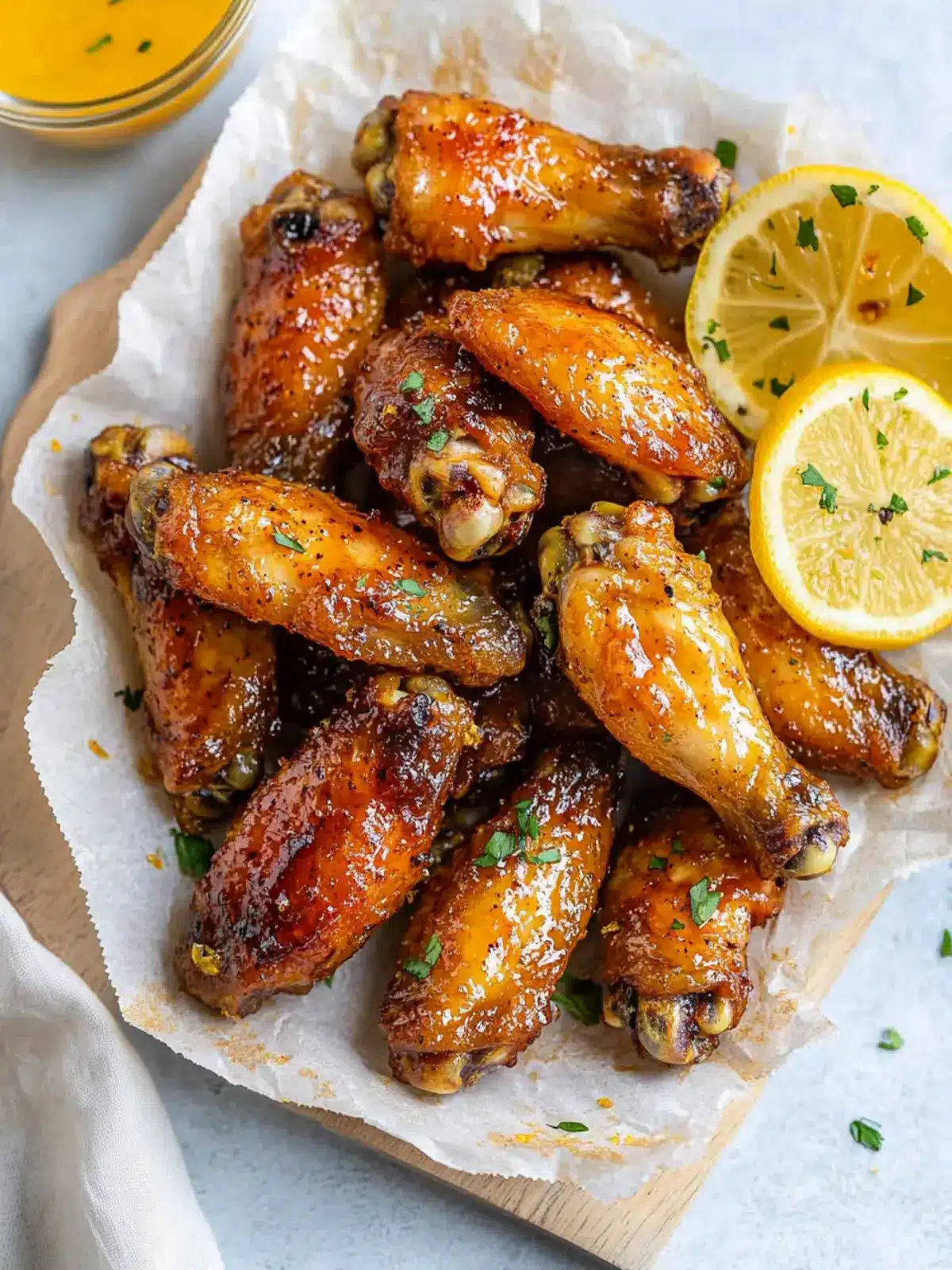 Crispy Honey Lemon Pepper Wings for Unforgettable Game Days 2 Honey Lemon Pepper Wings
