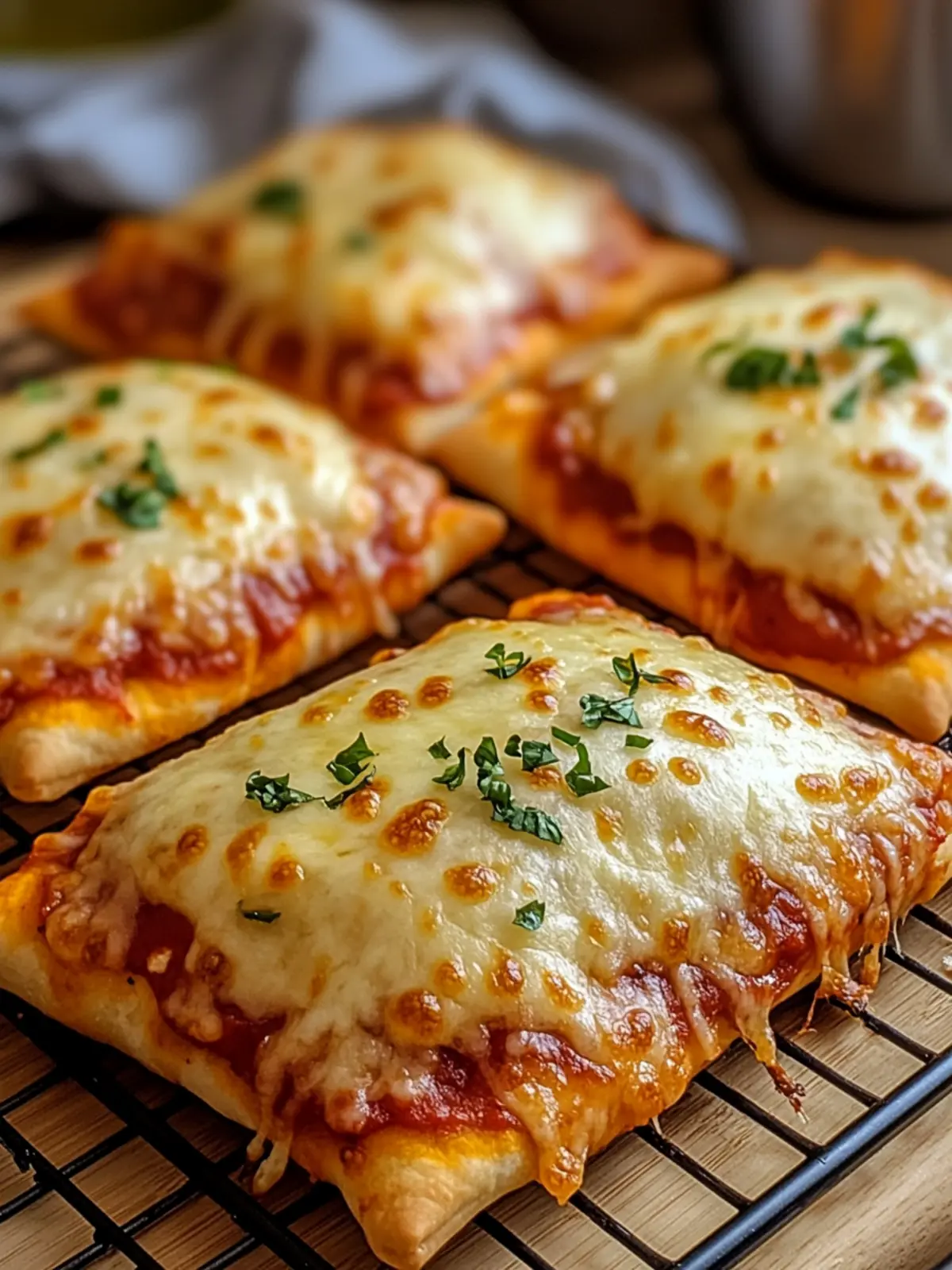 Cheesy Pizza Pockets: Your New Favorite Homemade Snack! 4 Cheesy Pizza Pockets