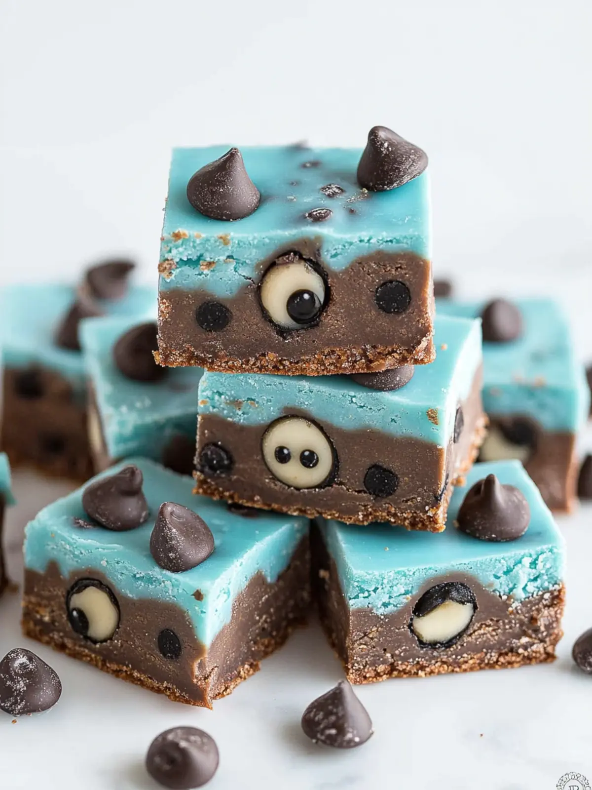 Get Creative with Cookie Monster Fudge: Easy No-Bake Fun! 4 Cookie Monster Fudge