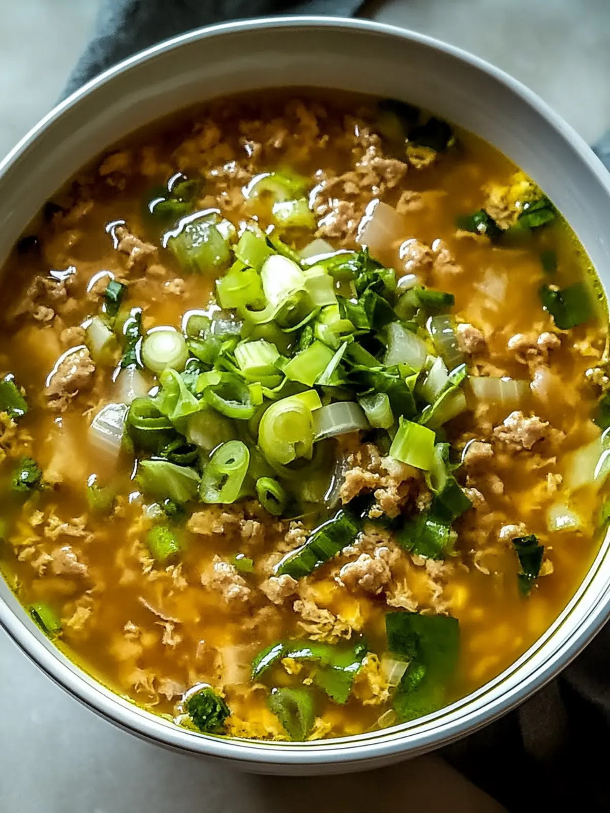 One-Pot Egg Roll Soup with Green Onions and Ginger Bliss 4 One-Pot Egg Roll Soup with Green Onions and Ginger