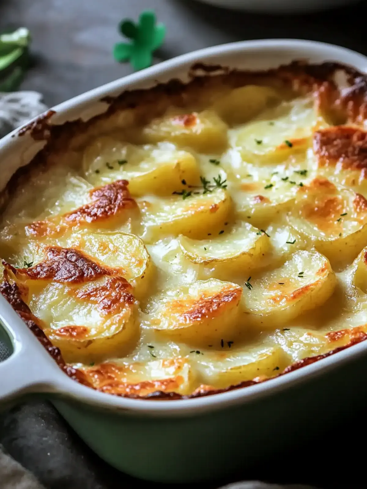 Irish Scalloped Potatoes for St. Patrick’s Day