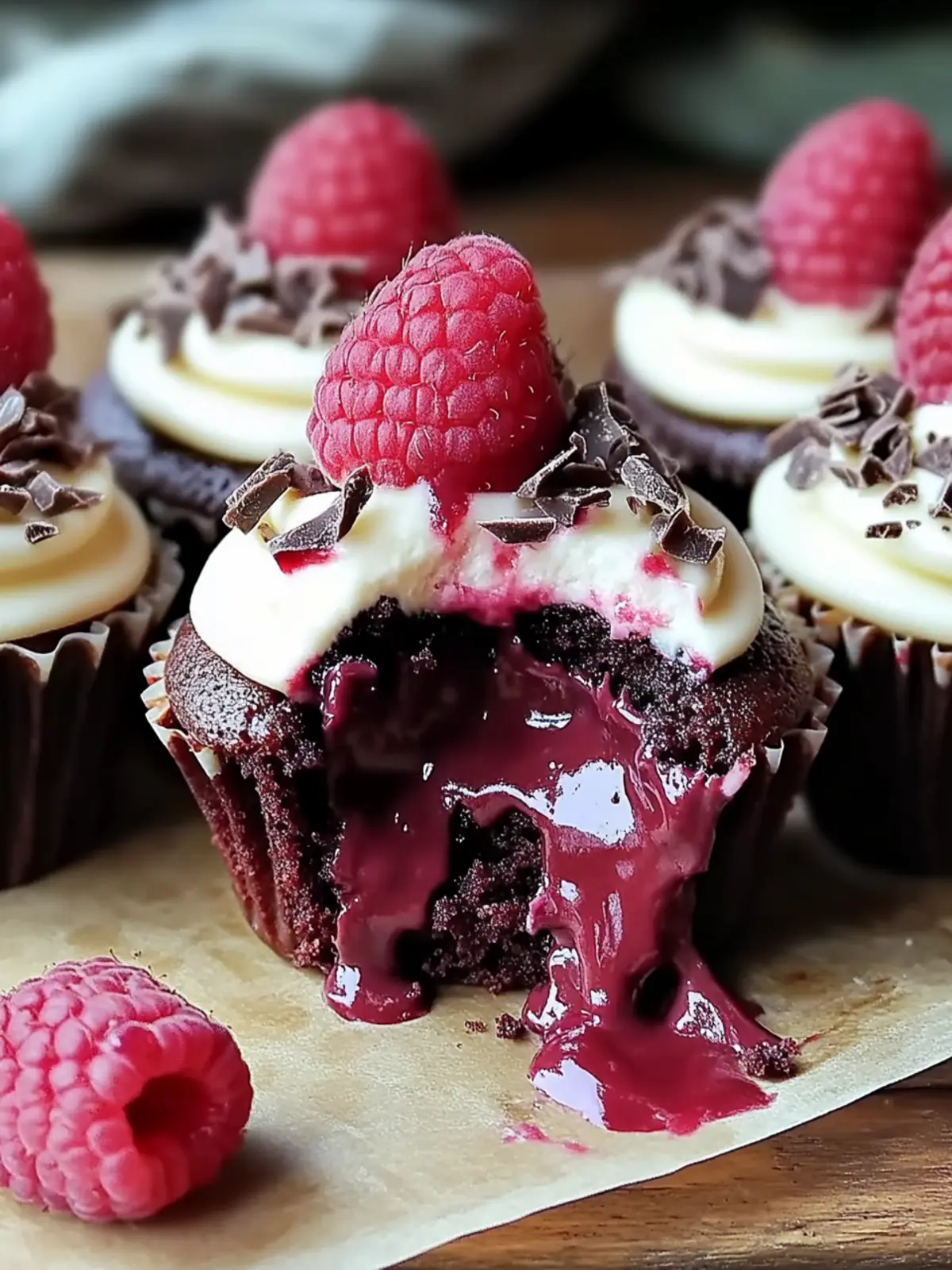 Decadent Raspberry Chocolate Lava Cupcakes That Wow Every Time 4 Raspberry Chocolate Lava Cupcakes