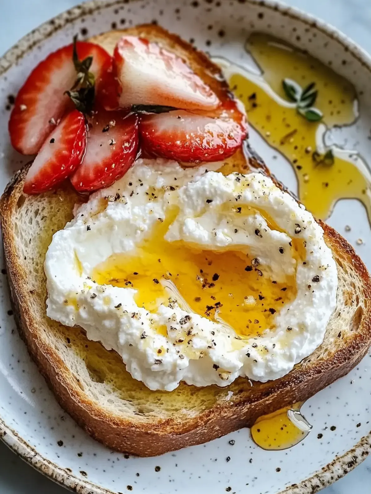 Whipped Ricotta Honey Toast: A Creamy Delight for Breakfast Bliss 4 Whipped Ricotta Honey Toast