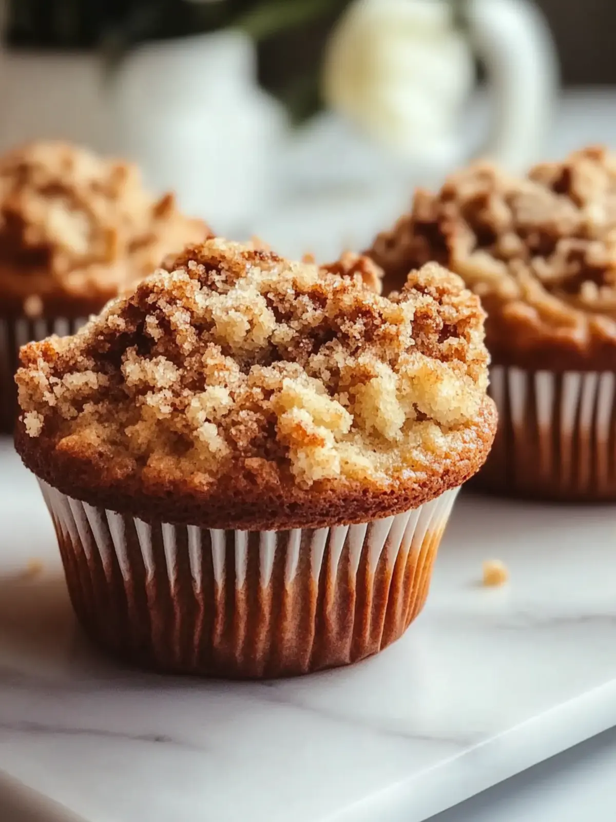 Coffee Cake Muffins with Crumble Magic for Cozy Mornings 4 Coffee Cake Muffins with Crumble Magic