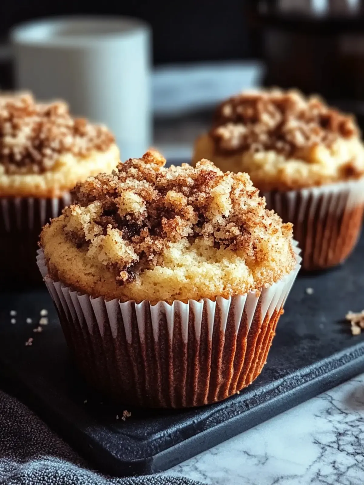 Coffee Cake Muffins with Crumble Magic for Cozy Mornings 2 Coffee Cake Muffins with Crumble Magic