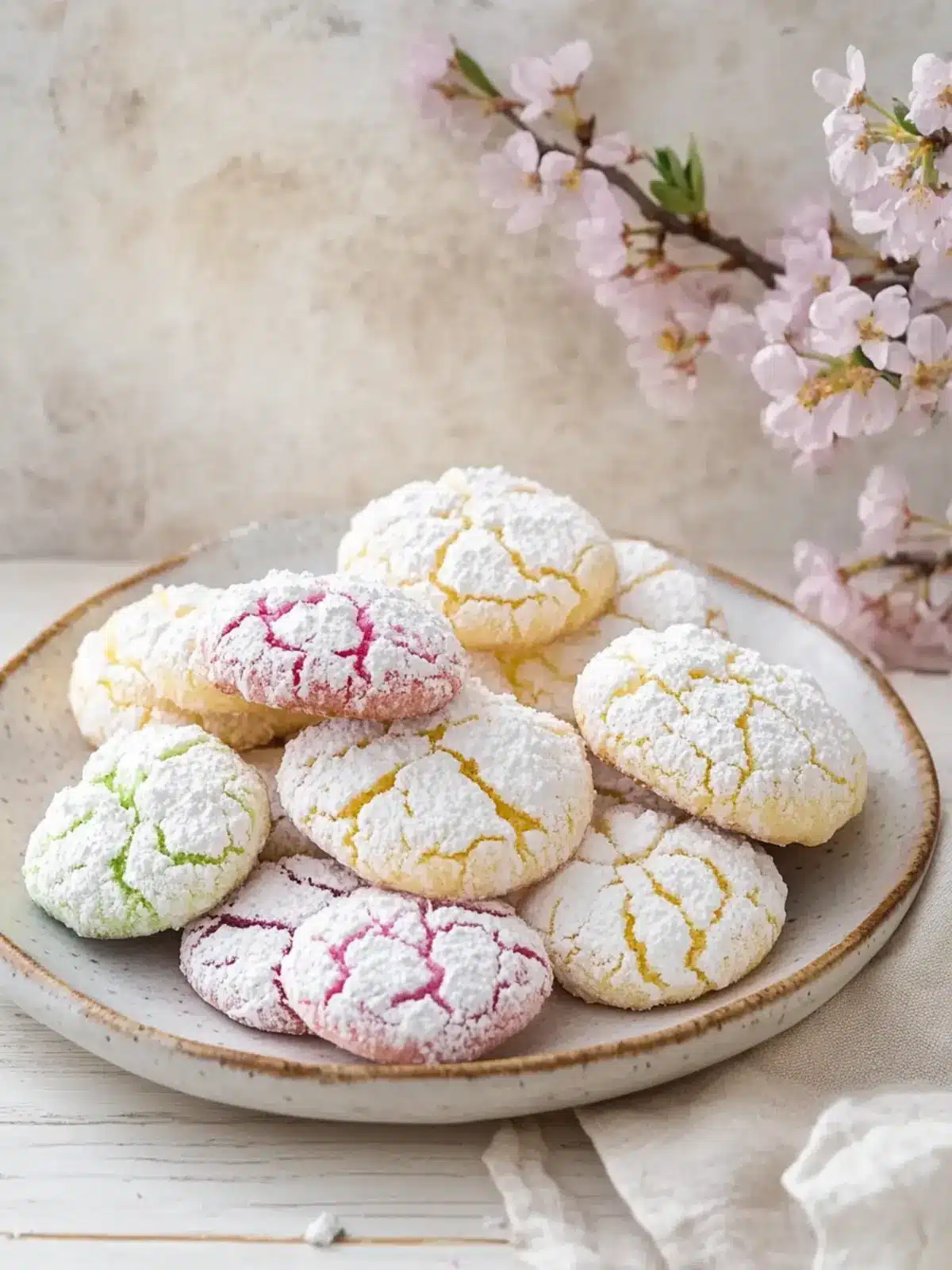 Delicious Springtime Crinkle Cookies for Joyful Baking Days 4 Springtime Crinkle Cookies