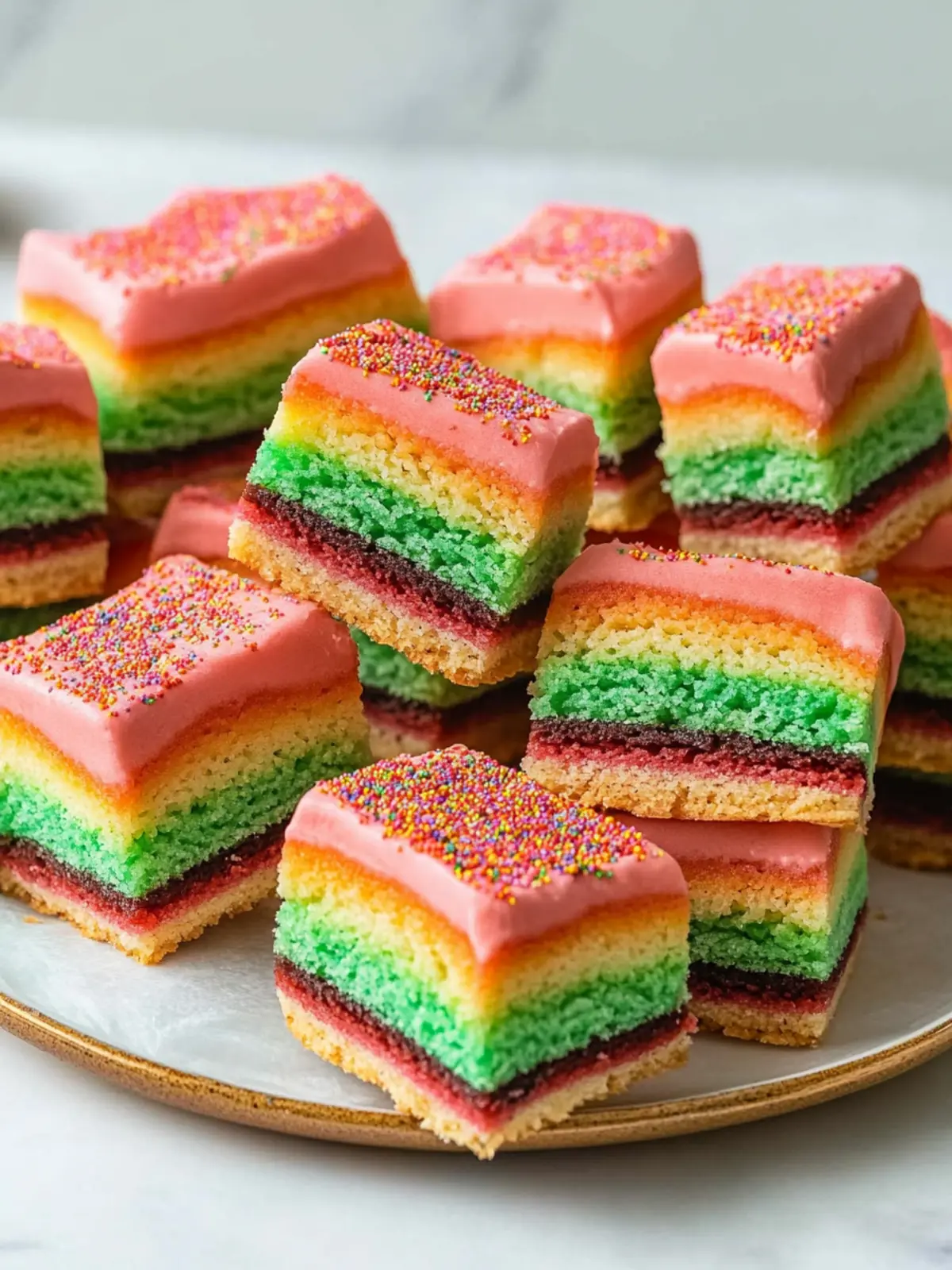 Italian Rainbow Cookies – Your Festive Treat for Any Celebration 3 Italian Rainbow Cookies