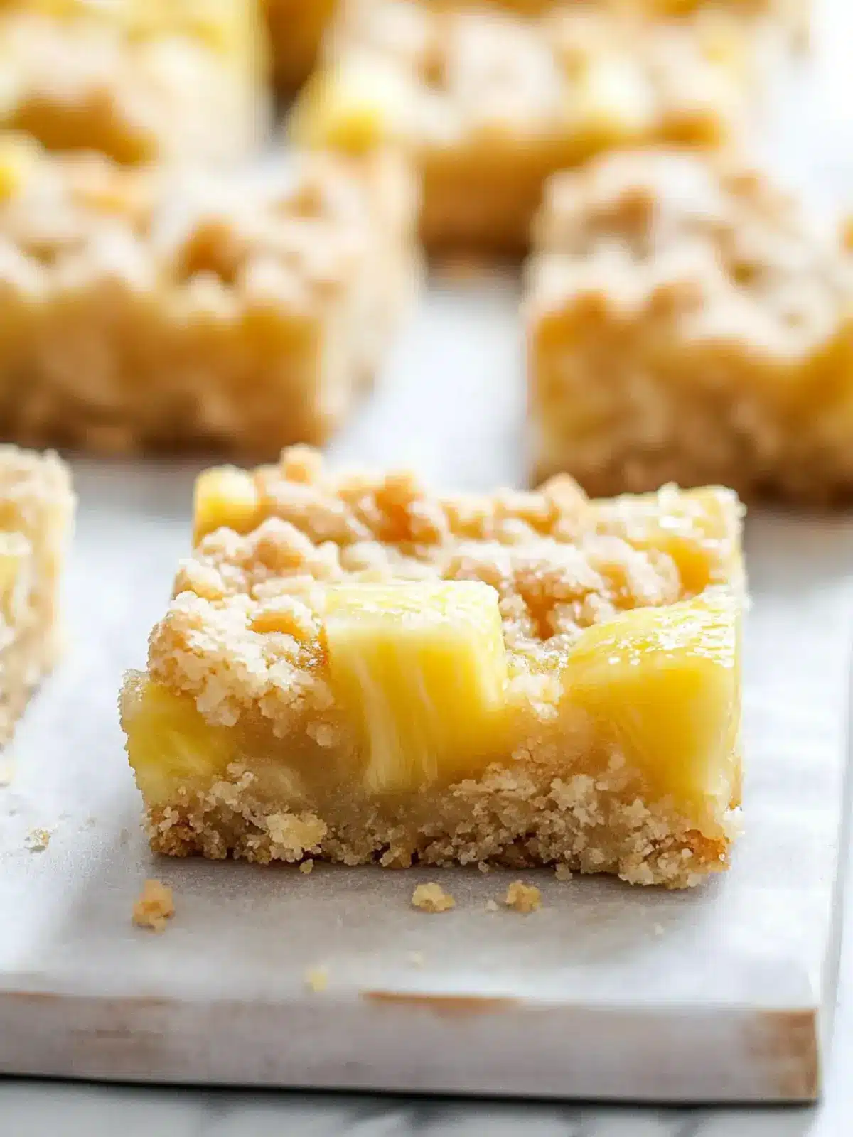 Taste Paradise with Easy Pineapple Crumble Bars Recipe 5 Pineapple Crumble Bars
