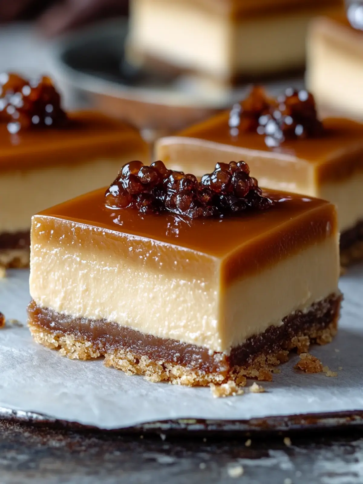 Decadent Dulce de Leche Cheesecake Bars for Sweet Moments 3 Dulce de Leche Cheesecake Bars