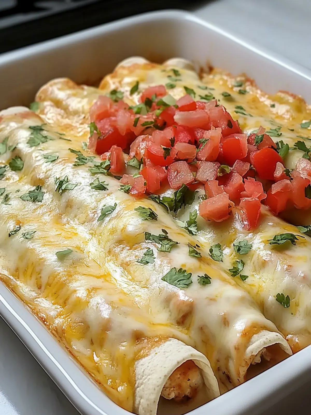 Savory Queso Chicken Enchiladas for a Quick Family Feast 5 Queso Chicken Enchiladas