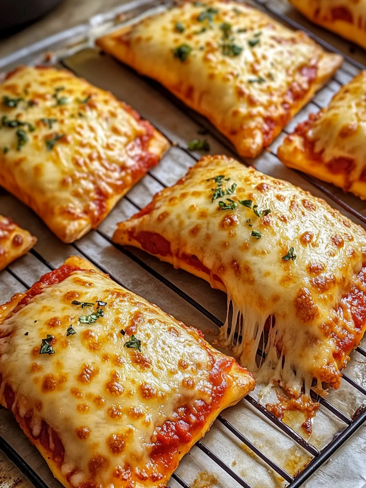 Cheesy Pizza Pockets: Your New Favorite Homemade Snack! 5 Cheesy Pizza Pockets