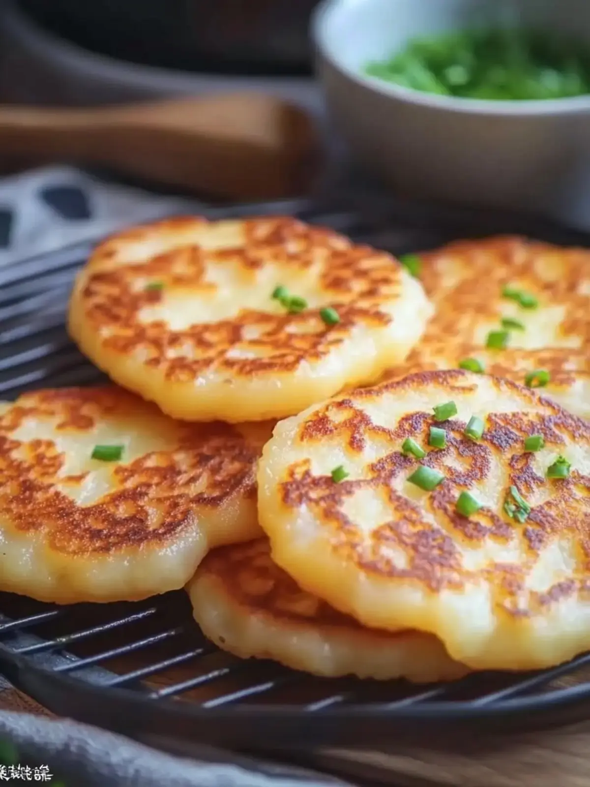 Crispy Korean Cheese Potato Pancakes You'll Love to Make 2 Korean Cheese Potato Pancakes