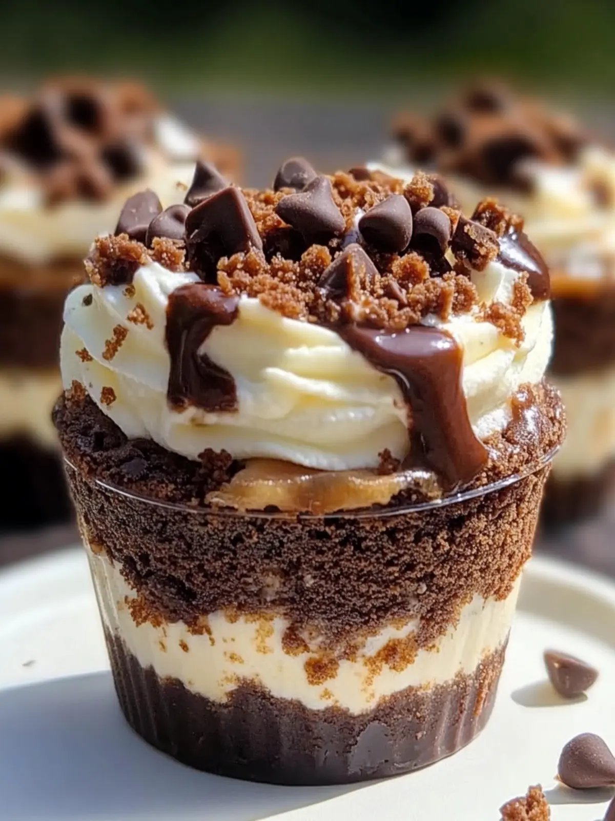 Loaded Brownie Cheesecake Cups: Your No-Bake Dessert Dream 4 Loaded Brownie Cheesecake Cups