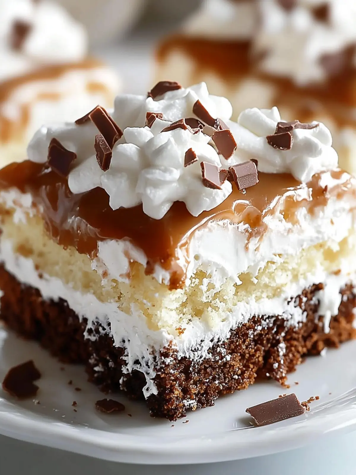 Mounds Poke Cake: A Coconut Chocolate Dream Come True 3 Mounds Poke Cake