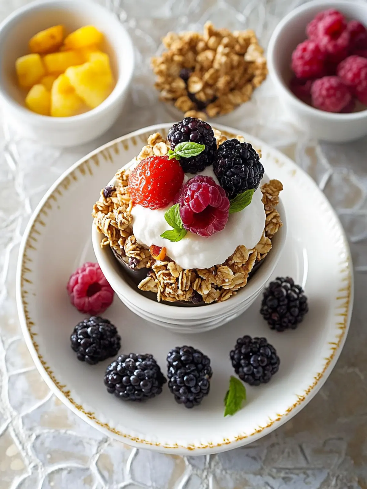 Breakfast Granola Cups