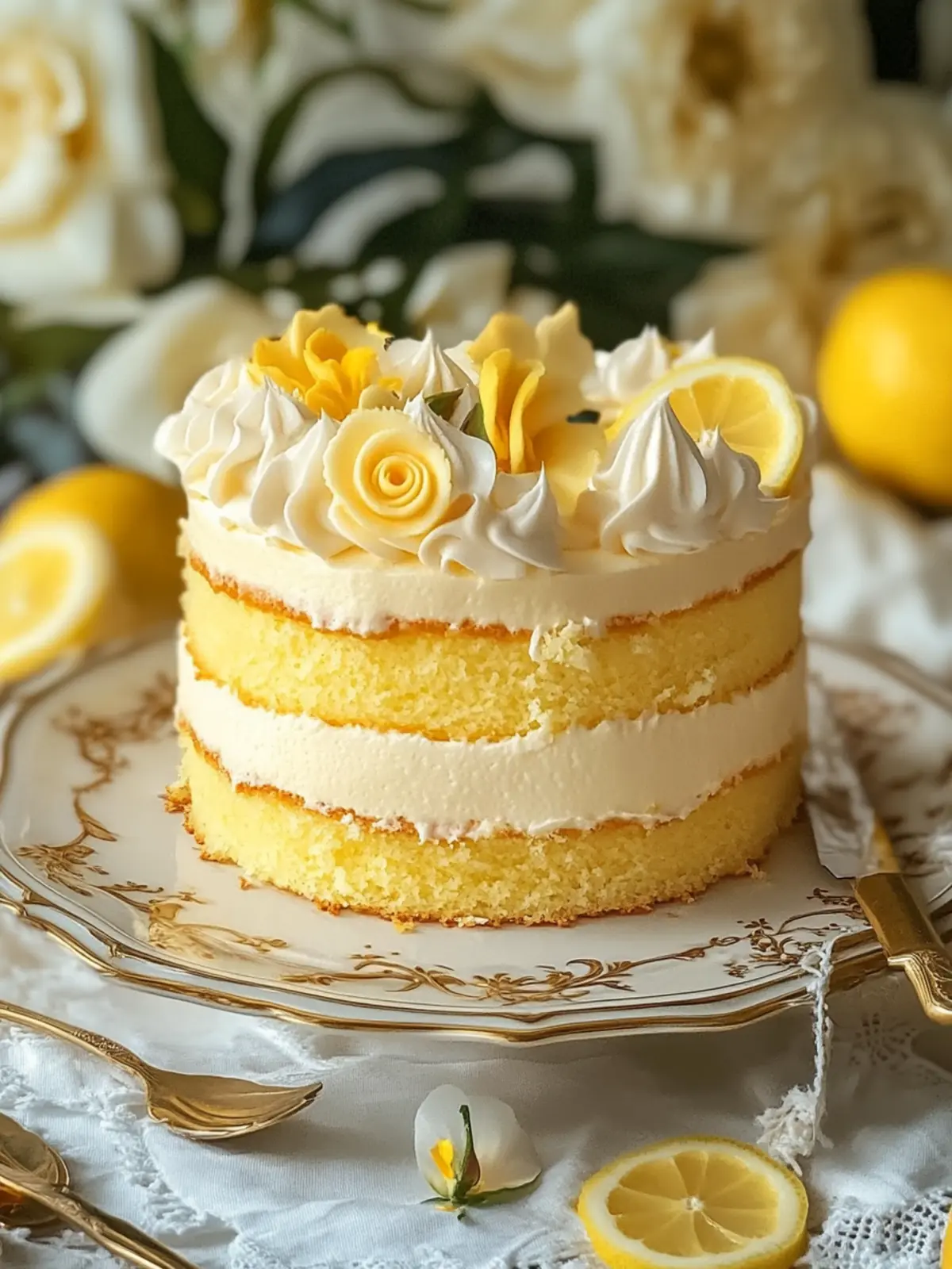 Lemon Cakes Great Gatsby: Classic Twist for Your Table 2 Lemon Cakes Great Gatsby