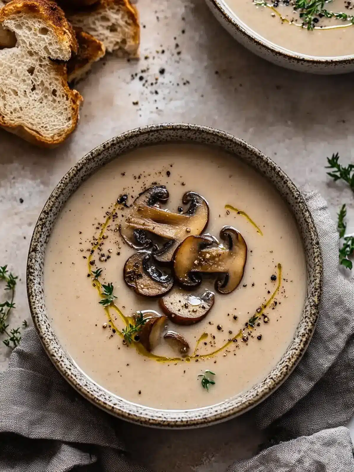 Creamy Mushroom Bisque That Will Warm Your Soul 5 Mushroom Bisque