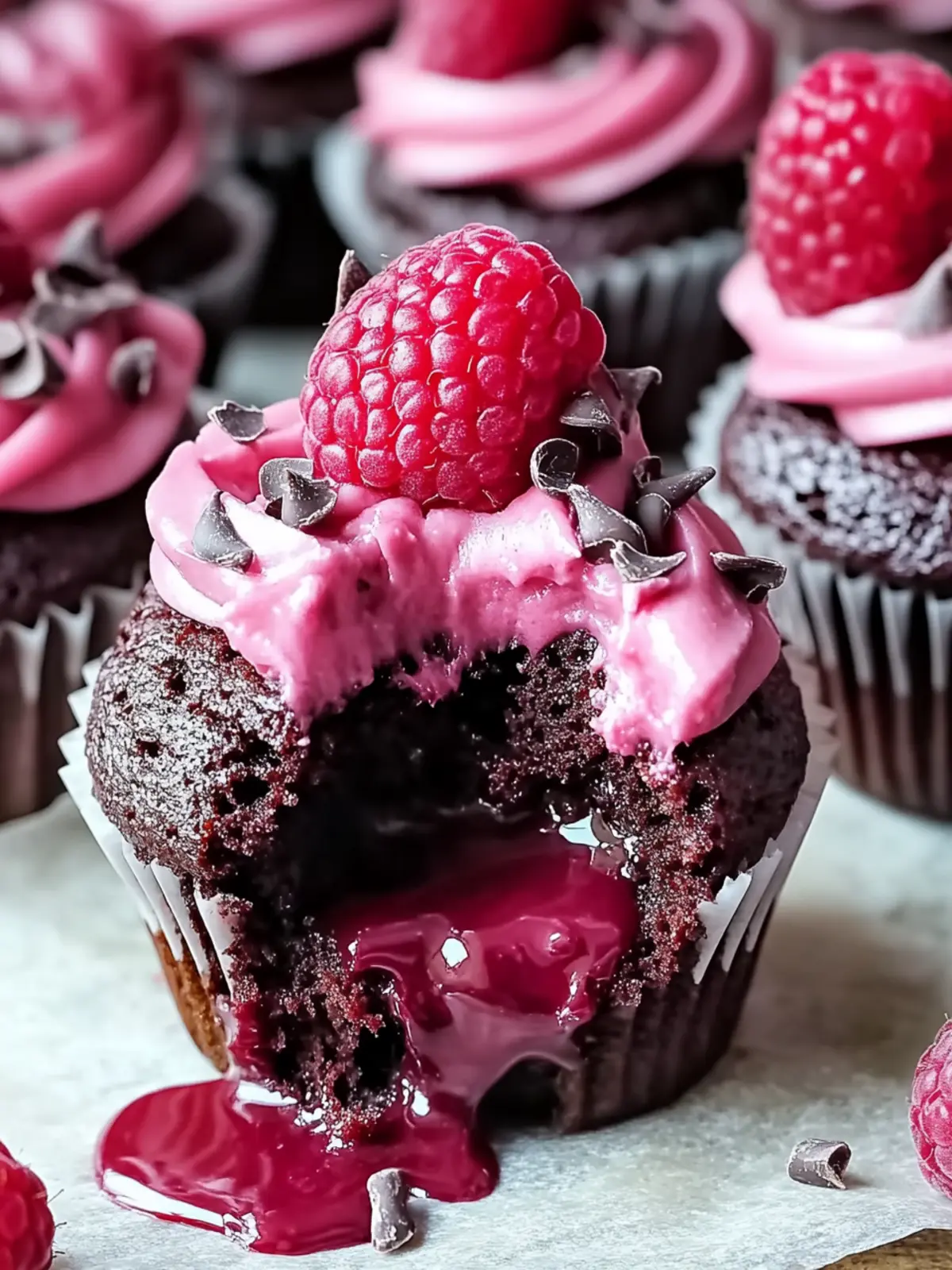 Decadent Raspberry Chocolate Lava Cupcakes That Wow Every Time 2 Raspberry Chocolate Lava Cupcakes