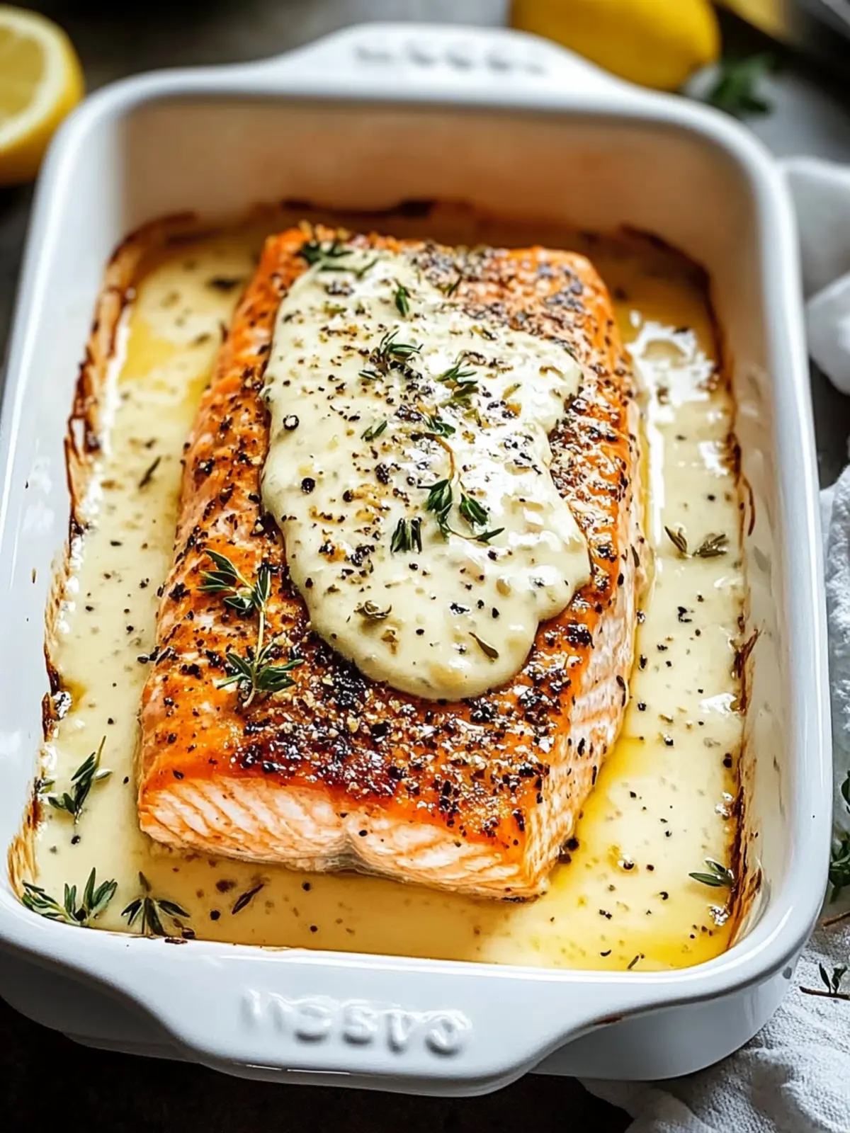 Baked Boursin Salmon: Your 20-Minute Gourmet Getaway 2 Baked Boursin Salmon