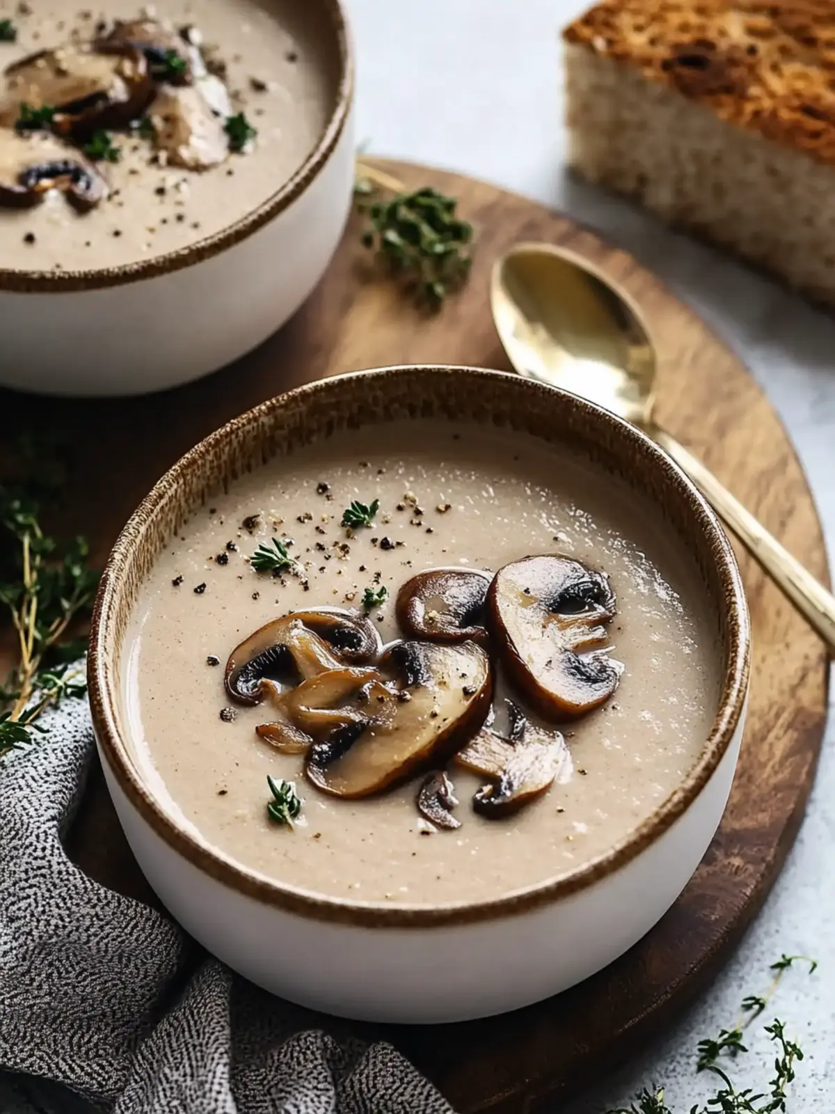 Creamy Mushroom Bisque That Will Warm Your Soul 4 Mushroom Bisque