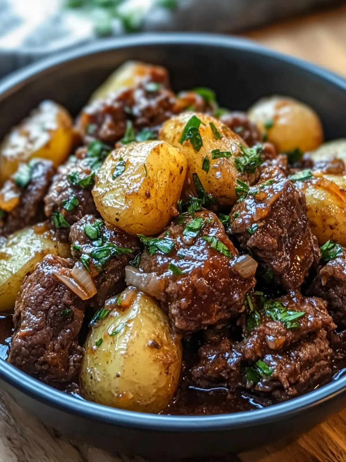 Slow Cooker Garlic Butter Beef with Potatoes: Ultimate Comfort Meal 2 Slow Cooker Garlic Butter Beef with Potatoes